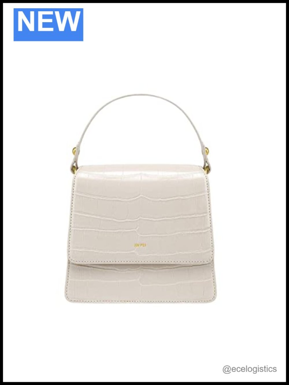 Vegan Leather Satchel Crossbody Bag with Detachable Strap